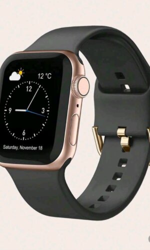 1pc Unisex Silicone Sports Watch Band,