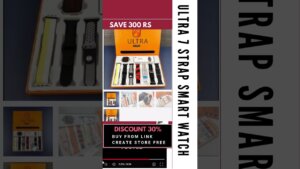 Ultra-7-straps-smart-watch-₨3500-Original-price-was-3500.₨2999Current-price-is-₨2999