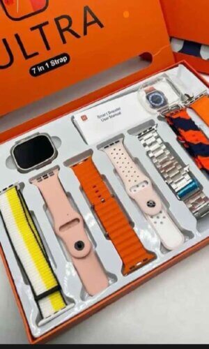 7 straps ultra snart watch 7 strap in 1 watch