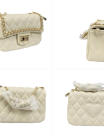 White Premium Leather Shoulder Bag, White Crossbody Bag for Women, Ladies White Handbag Pakistan, Women's Shoulder Bag Pakistan, Premium PU Leather Bag, Elegant White Purse,